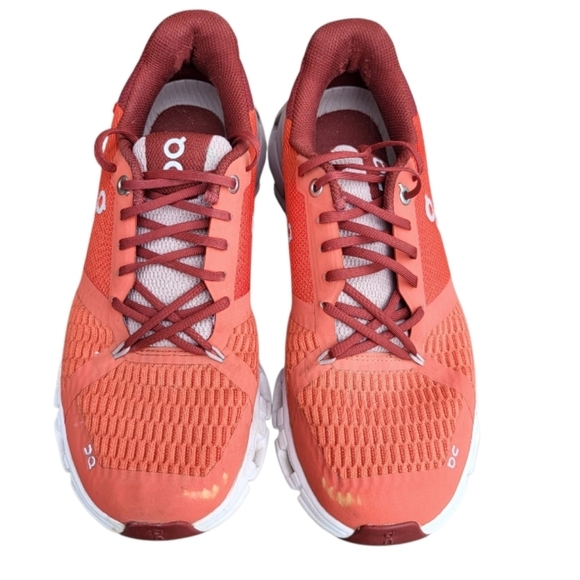 On Cloudflyer 2 Running Athletic Tennis Shoe Sneaker Flare Quartz Red Women 8 - Picture 5 of 15